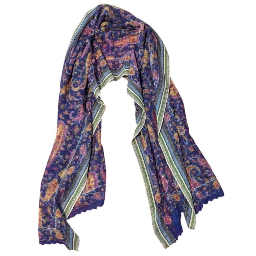 Vintage paisley wool